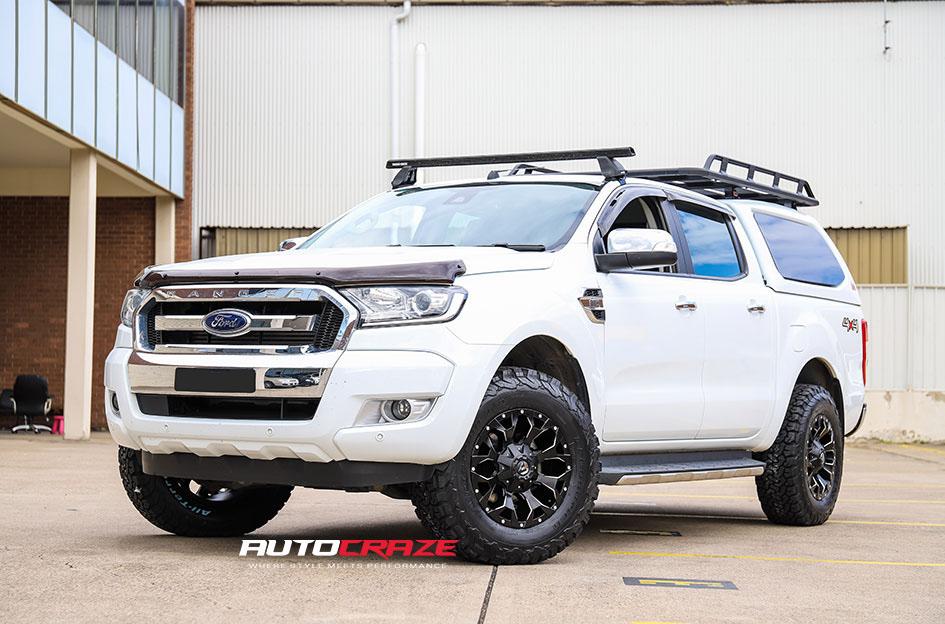 FORD RANGER ASSAULT GLOSS BLACK MILLED ACCENTS